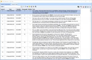 QDA Miner: text retrieval